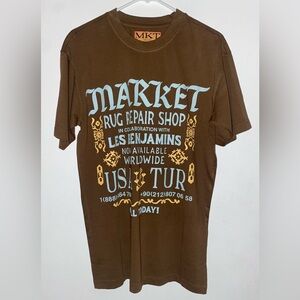 New Market Brand Collab w.Les Benjamin’s Repair Shop Graphic T-Shirt Men’s Small